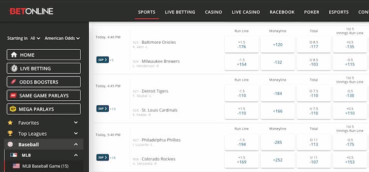 Inside look at BetOnline — a trusted name in DE sports betting.